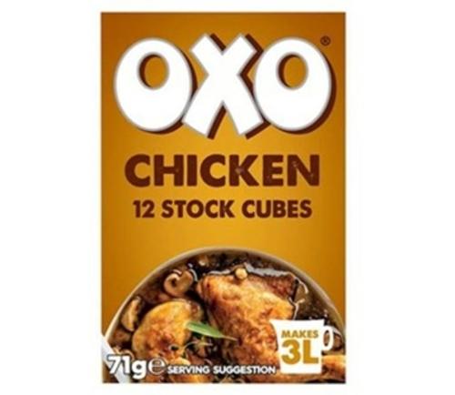 STOCK CHICKEN CUBES 71GM  - Oxo