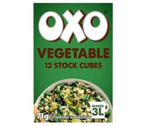 STOCK VEGE CUBES 71GM  - Oxo