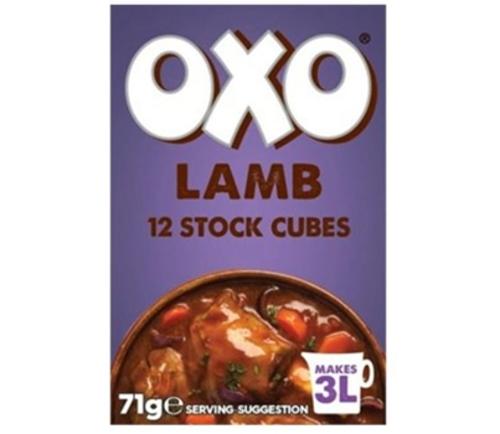 STOCK LAMB CUBES 71GM  - Oxo