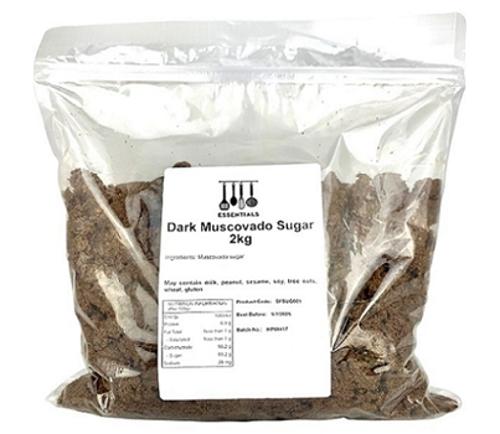 SUGAR DARK MUSCOVADO 2KG  - Icelandic
