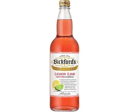 CORDIAL LEMON LIME BITTERS 750ML  - Bickford's