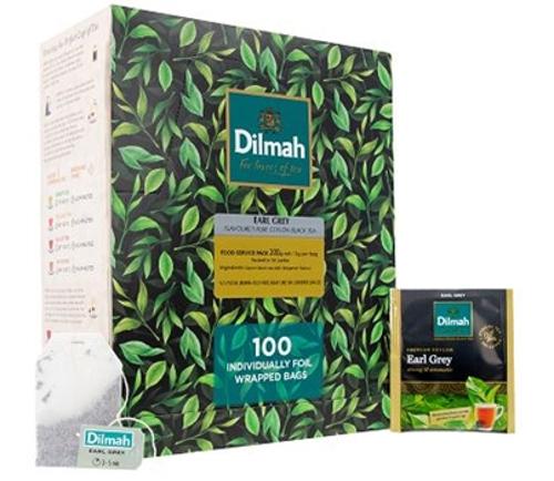 TEA BAGS EARL GREY ENVELOPE 100s  - Dilmah