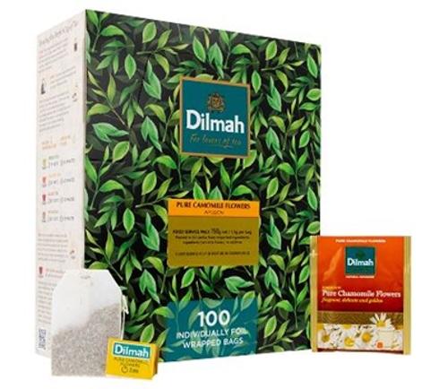 TEA BAGS CAMOMILE ENVELOPE 100s  - Dilmah