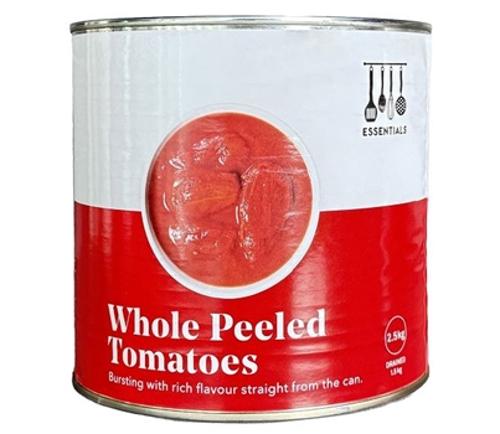 TOMATOES WHOLE PEELED A9 2.5KG  - Essentials