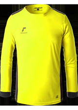 Reusch Match Longsleeve Padded Jersey Junior - Safety Yellow/Black - Extra Large