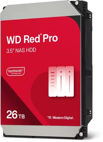 WD RED PRO SATA 3.5" 7200RPM 512MB 26TB NAS HDD