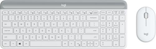 Logitech MK470 Slim W/L Desktop Kit - White