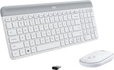 Logitech MK470 Slim W/L Desktop Kit - White