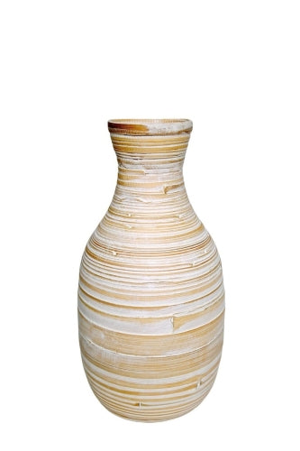 Narrow Neck Bamboo Vase (Set of 2)