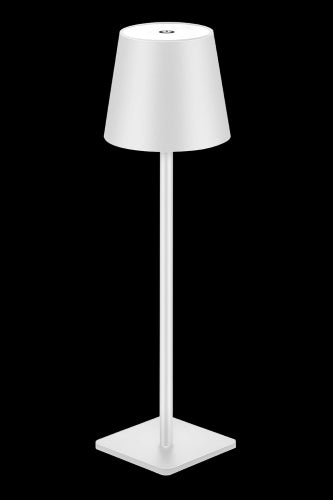 Deluxe Cordless Table Lamp -  White (Set of 2)
