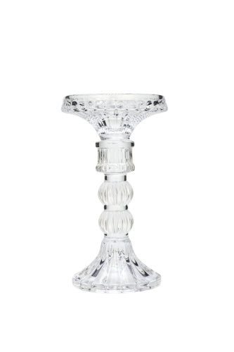 Moulded Pillar/Taper Candle Stand - Size 94D × 165mmH

 (Set of 6)