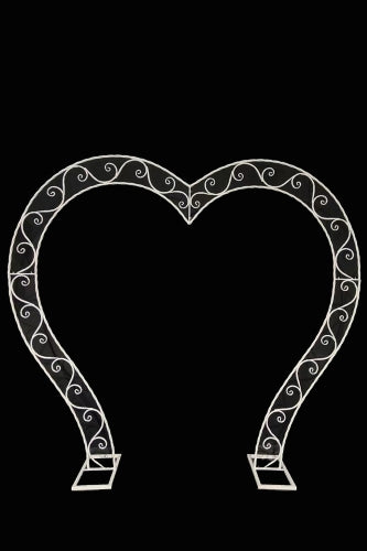 HEART ARCH -  White