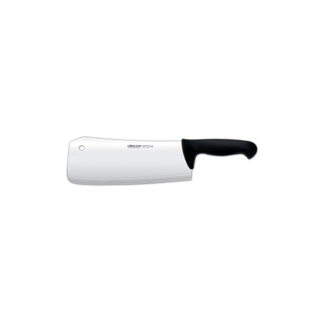 Arcos Cleaver 2900 Black features a 24x0.4cm blade, ideal for cutting meat and spare ribs with precision and control.
