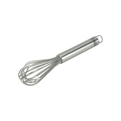 Premium 35cm French whisk with 8 robust wires for smooth mixing and an ergonomic handle for comfortable grip.