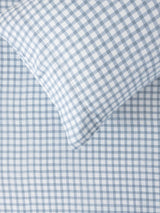 King Single - Charlie Fitted Sheet Set by Squiggles - Blue