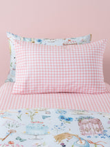 Single - Charlie Fitted Sheet Set by Squiggles  - Blush