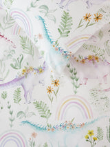 Dino Garden Duvet Cover Set by Squiggles - Double