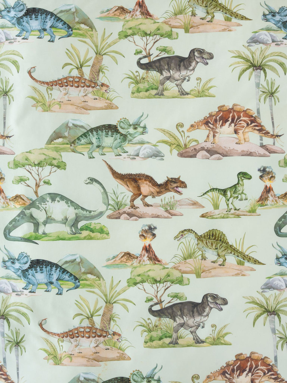 Dino Kingdom Duvet Cover Set by Squiggles - Double