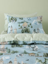 Double - Dragon Dreams Duvet Cover Set by Squiggles