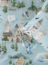 Single - Dragon Dreams Duvet Cover Set by Squiggles