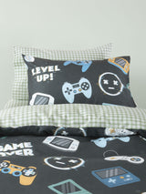 Double - Game Over Duvet Cover Set by Squiggles
