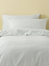Jagger Duvet Cover Set by Squiggles - Single -Sage