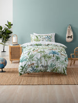 Jungle Oasis Duvet Cover Set by Squiggles - Double