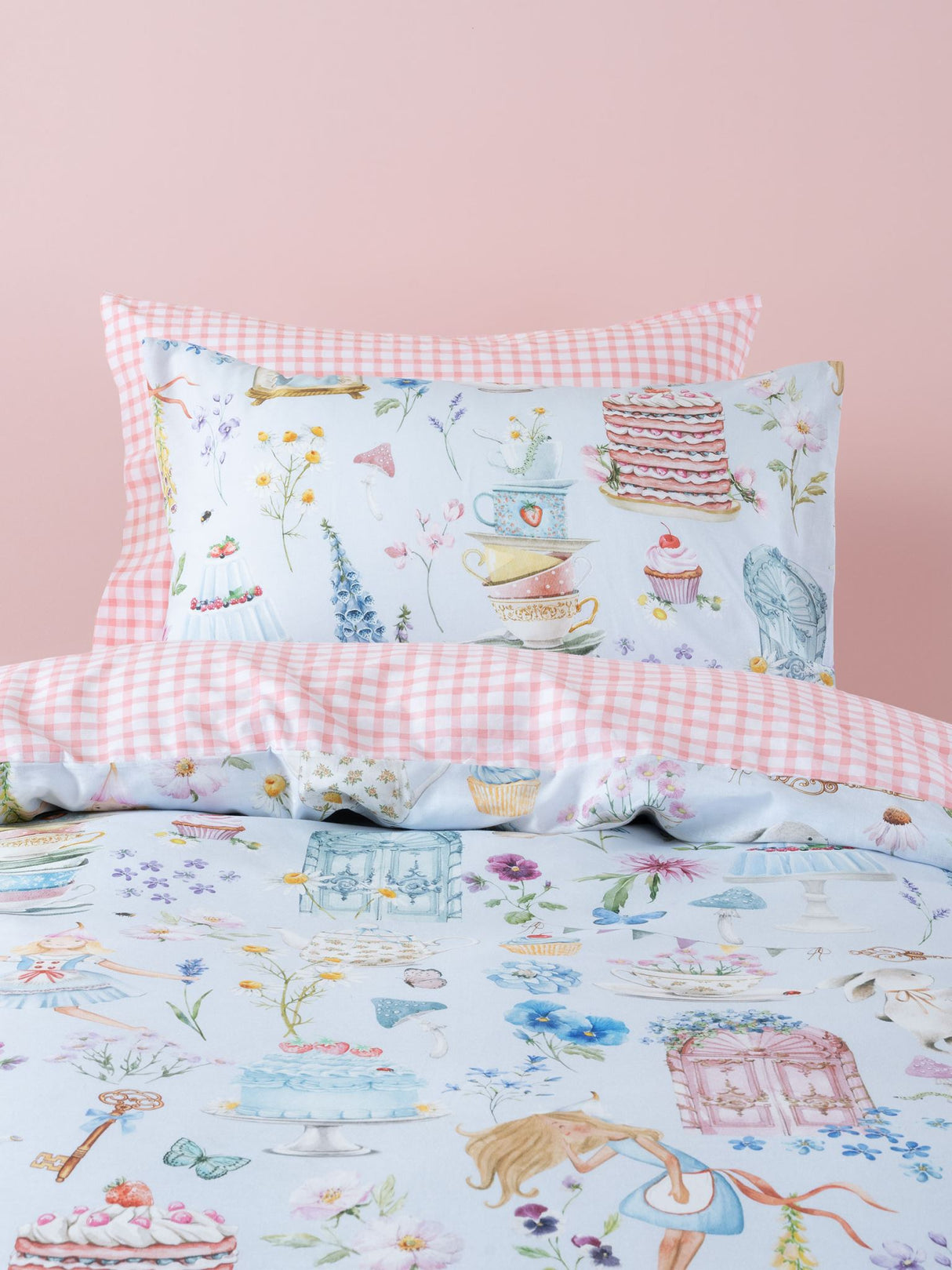 Double - Magic Meadow Duvet Cover Set by Squiggles