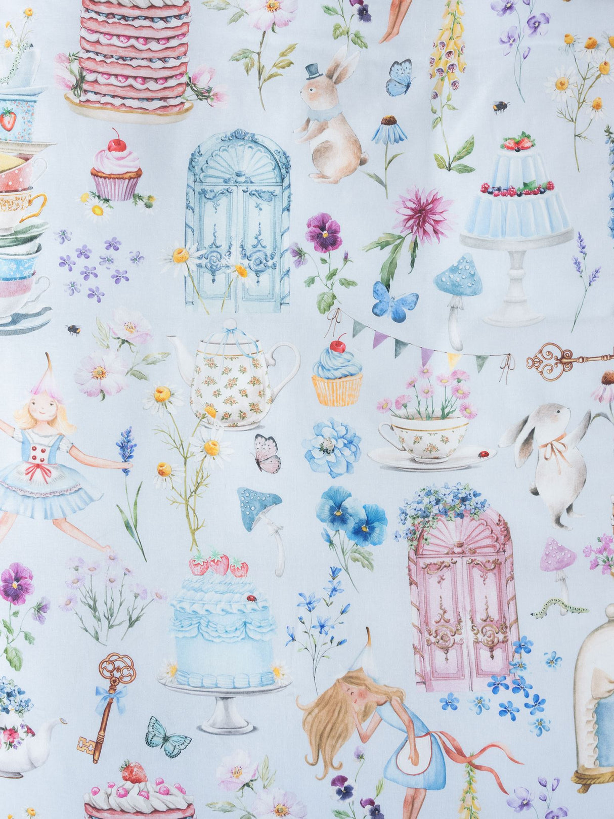 Double - Magic Meadow Duvet Cover Set by Squiggles