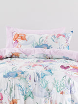 Mermaid Lagoon Duvet Cover Set by Squiggles - Single