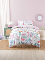 Mermaid Splash Duvet Cover Set by Squiggles - Single
