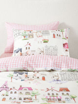 Single - Paris Tails Duvet Cover Set by Squiggles