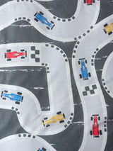 Single - Speed Racer Duvet Cover Set by Squiggles