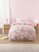 Strawberry Meadow Duvet Cover Set by Squiggles  - Single
