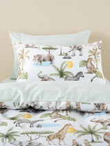 Sunny Safari Duvet Cover Set by Squiggles - Single