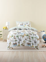 Sunny Safari Duvet Cover Set by Squiggles - Single