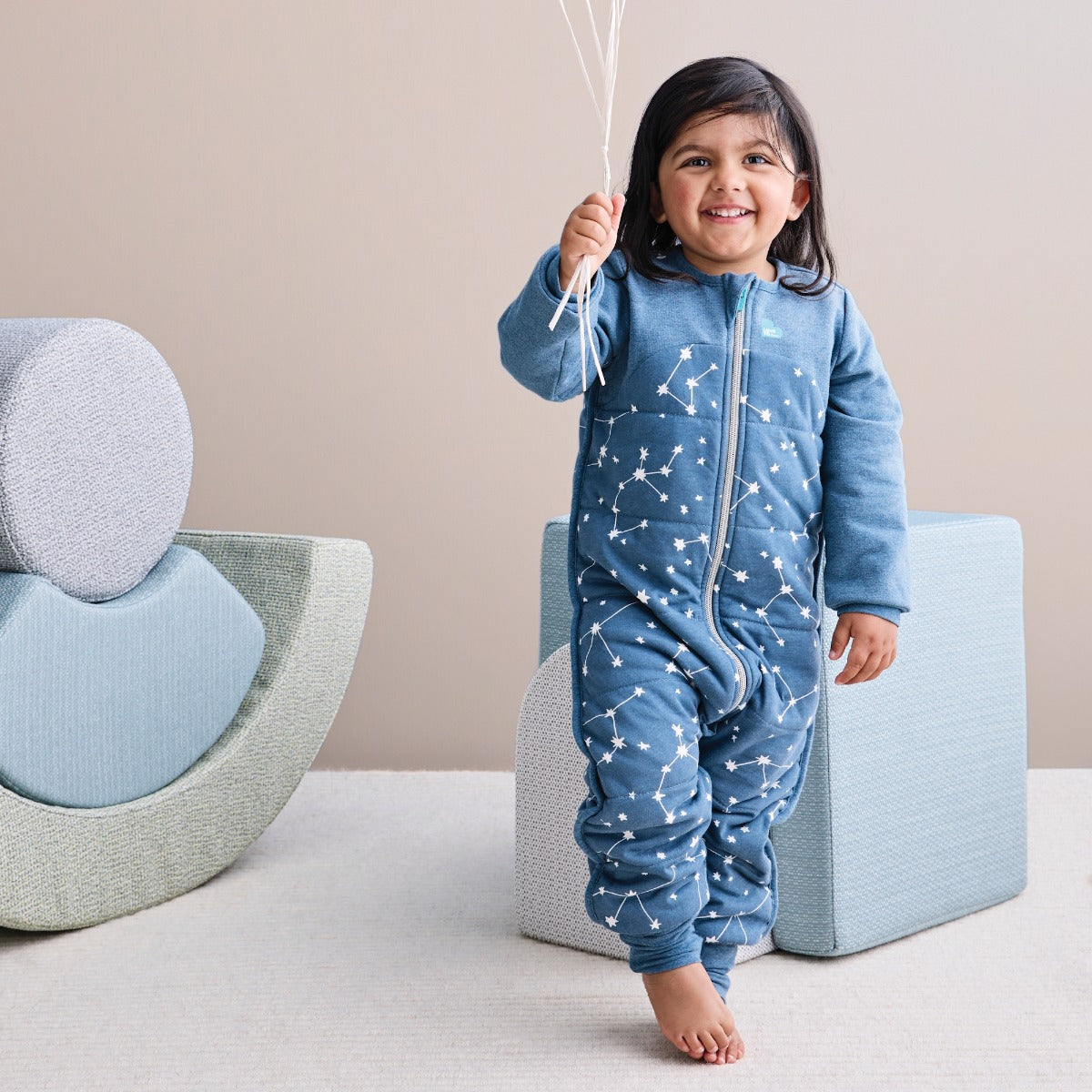 Love to DreamSleep Suit™ Warm 2.5 TOG - Stellar Denim - 12-24m