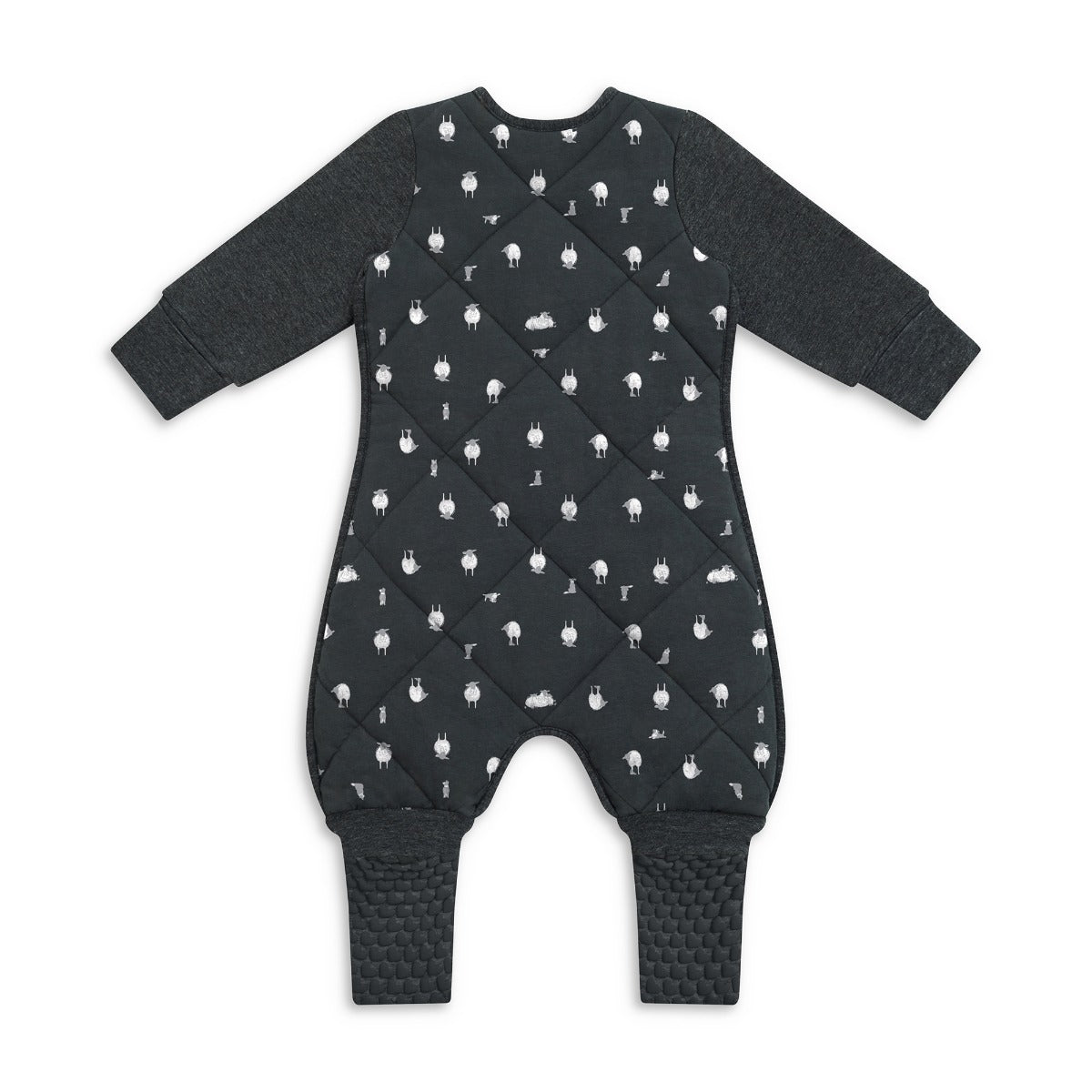 Sleep Suit Organic Warm 2.5 TOG - Lambs Best Friend Charcoal - 24-36M