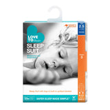 Love to DreamSleep Suit™ Warm 2.5 TOG - Moonlight White - 6-12 month
