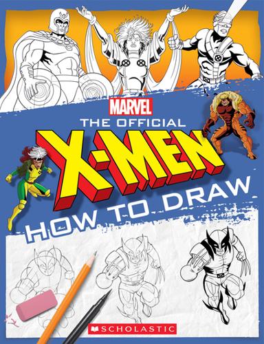 The Official X-Men: How to Draw (Marvel) – Paperback Book
