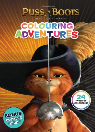Puss In Boots The Last Wish: Colouring Adventures (DreamWorks) – Paperback Book