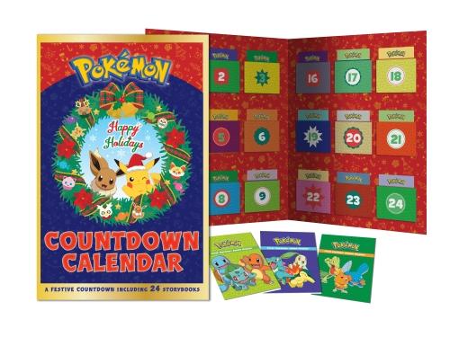 Pokemon: Happy Holidays Countdown Calendar – Hardback Book