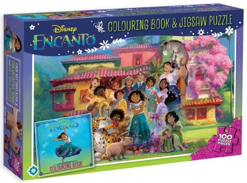 Encanto: Book & Puzzle (Disney: 100 Pieces) – Paperback Book