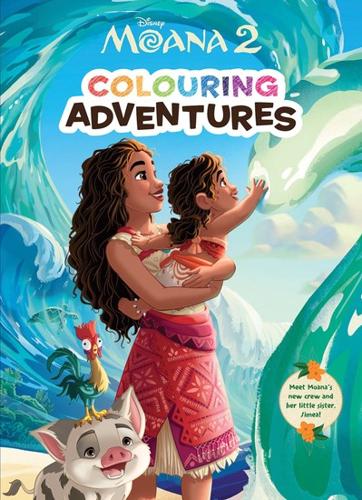 Moana 2: Colouring Adventures (Disney) – Paperback Book