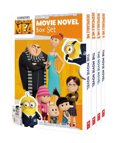 Despicable Me: Movie Novel 4-Book Box Set (Universal)