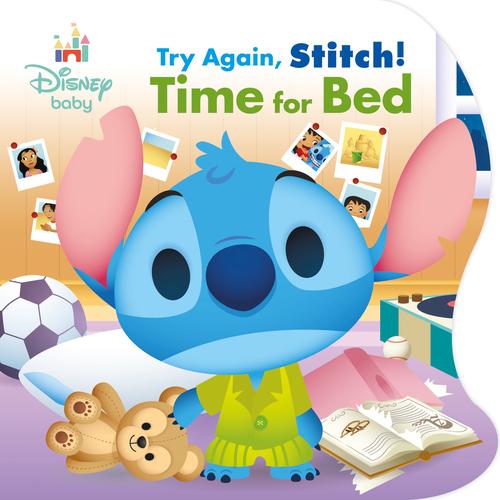Try Again, Stitch! Time for Bed (Disney Baby) – Board Book