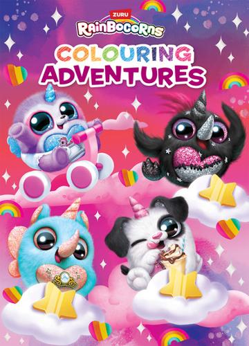 Rainbocorns: Colouring Adventures – Paperback Book
