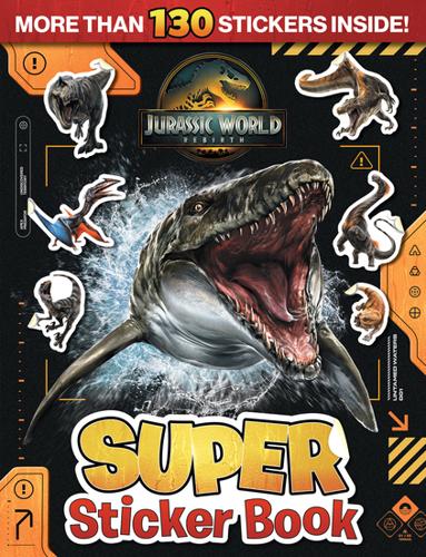 Jurassic World Rebirth: Super Sticker Book (Universal)