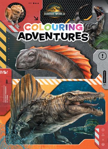 Jurassic World Rebirth: Colouring Adventures (Universal) – Paperback Book