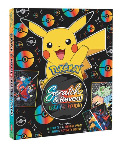 Pokemon: Scratch and Reveal Creative Studio – Activity Book